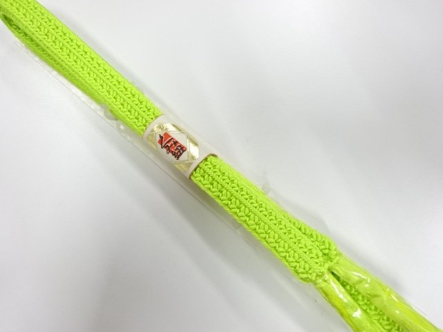 JAPANESE KIMONO / UNUSED HAND-TIED OBIJIME